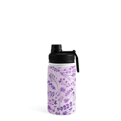 Schatzi Brown Mallory Floral Lilac Water Bottle