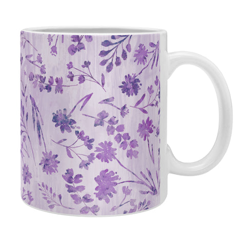 Schatzi Brown Mallory Floral Lilac Coffee Mug