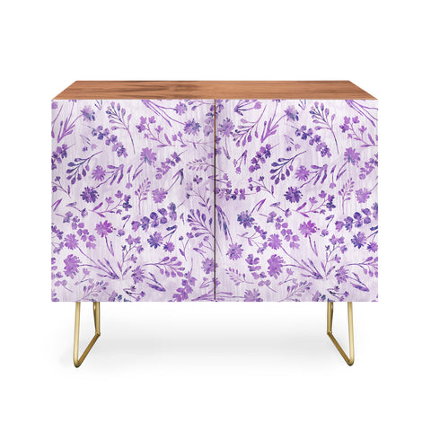 Schatzi Brown Mallory Floral Lilac Credenza