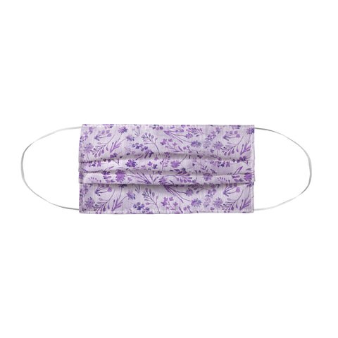 Schatzi Brown Mallory Floral Lilac Face Mask