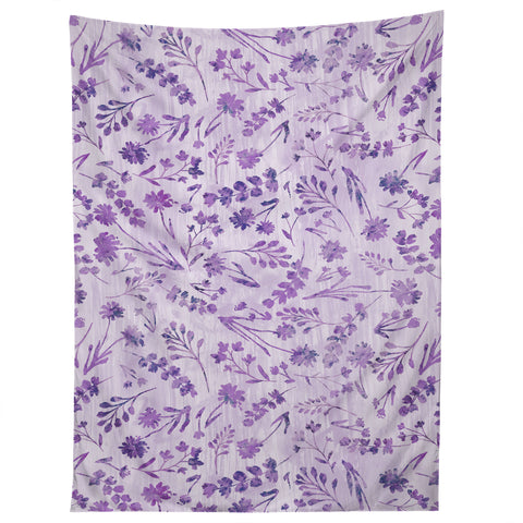 Schatzi Brown Mallory Floral Lilac Tapestry