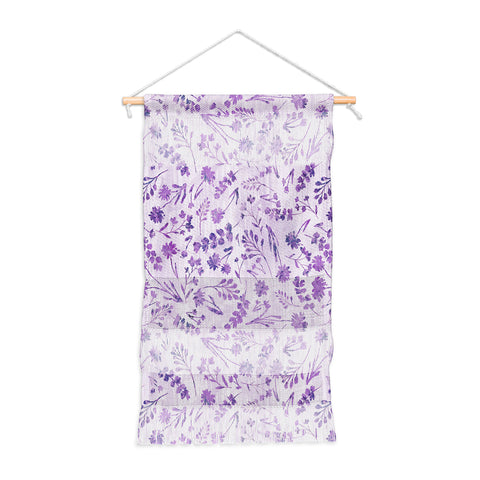 Schatzi Brown Mallory Floral Lilac Wall Hanging Portrait