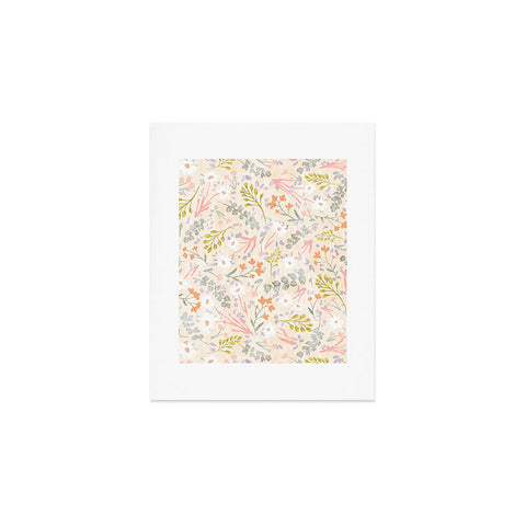 Schatzi Brown Mallory Floral Sand Art Print