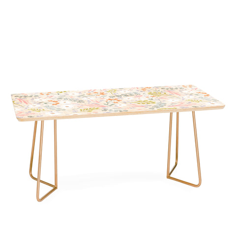 Schatzi Brown Mallory Floral Sand Coffee Table