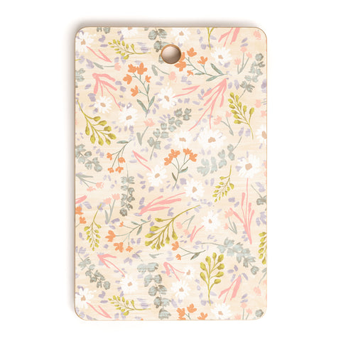 Schatzi Brown Mallory Floral Sand Cutting Board Rectangle