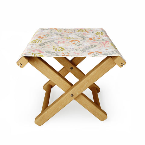 Schatzi Brown Mallory Floral Sand Folding Stool