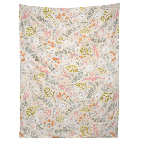 Schatzi Brown Mallory Floral Sand Tapestry