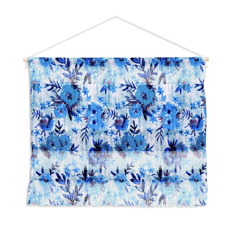Schatzi Brown Marion Floral Blue Wall Hanging Landscape