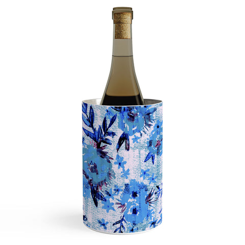 Schatzi Brown Marion Floral Blue Wine Chiller