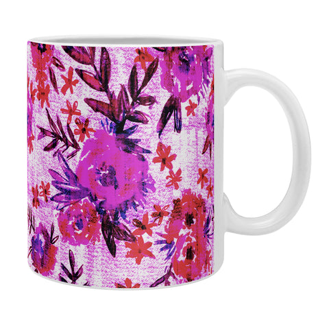 Schatzi Brown Marion Floral Red Coffee Mug