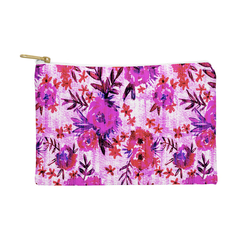 Schatzi Brown Marion Floral Red Pouch