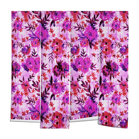 Schatzi Brown Marion Floral Red Wall Mural