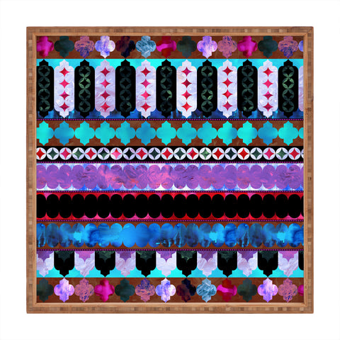 Schatzi Brown Marrakech Market Bohomix Square Tray