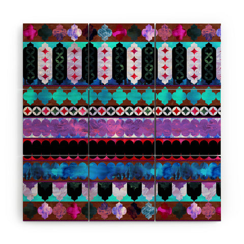 Schatzi Brown Marrakech Market Bohomix Wood Wall Mural