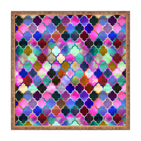 Schatzi Brown Marrakech Market Tilemix Square Tray