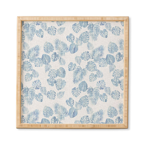 Schatzi Brown Maui Luau Chambray Framed Wall Art