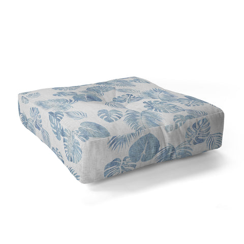 Schatzi Brown Maui Luau Chambray Floor Pillow Square