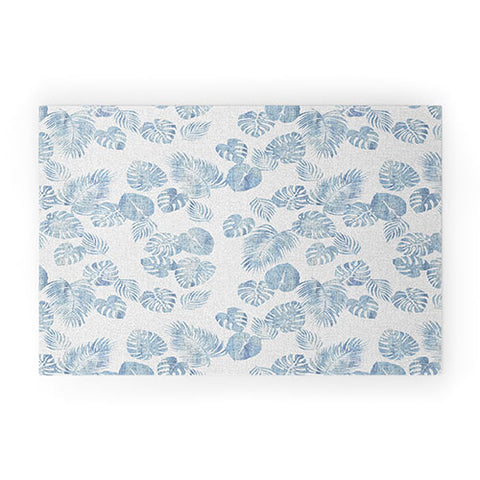 Schatzi Brown Maui Luau Chambray Welcome Mat