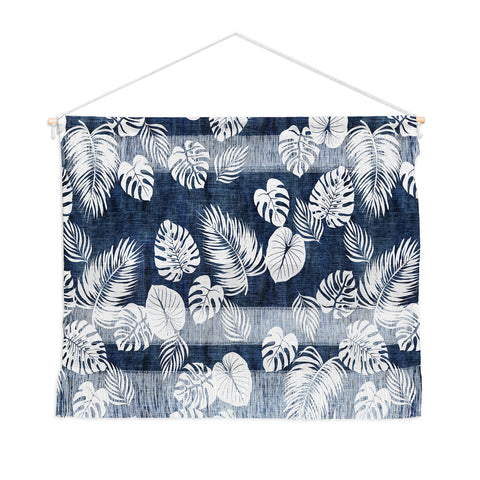 Schatzi Brown Maui Luau Denim Wall Hanging Landscape