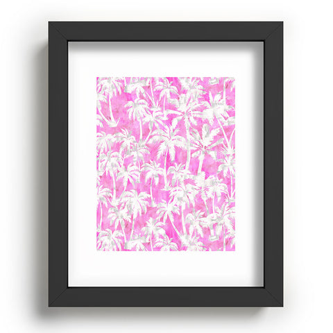 Schatzi Brown Maui Palm 2 Pink Recessed Framing Rectangle