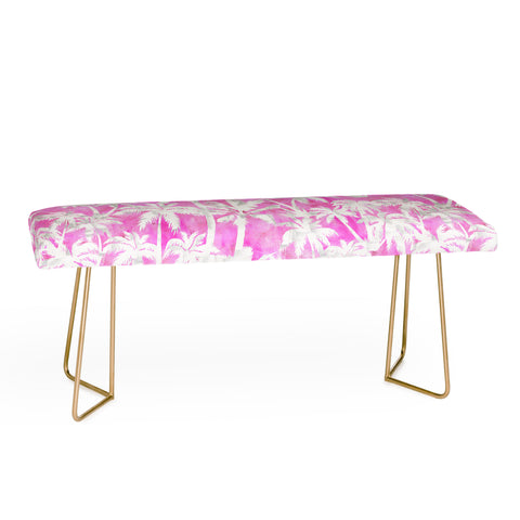Schatzi Brown Maui Palm 2 Pink Bench