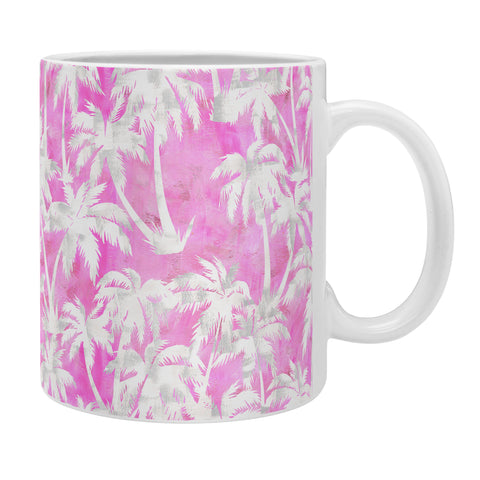 Schatzi Brown Maui Palm 2 Pink Coffee Mug