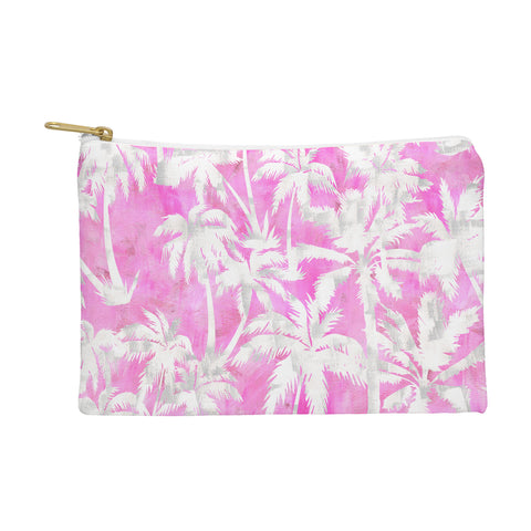 Schatzi Brown Maui Palm 2 Pink Pouch