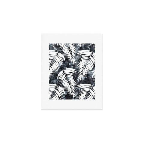 Schatzi Brown Maui Palm Black and White Art Print