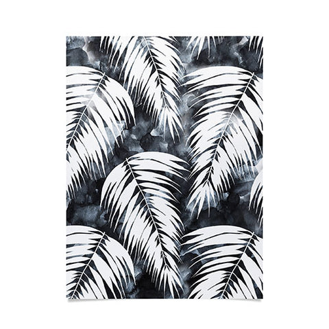 Schatzi Brown Maui Palm Black and White Poster