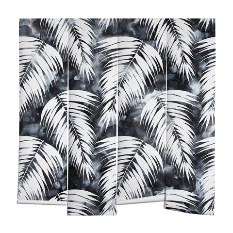 Schatzi Brown Maui Palm Black and White Wall Mural