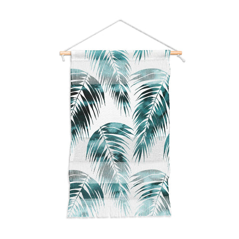 Schatzi Brown Maui Palm Green and White Wall Hanging Portrait