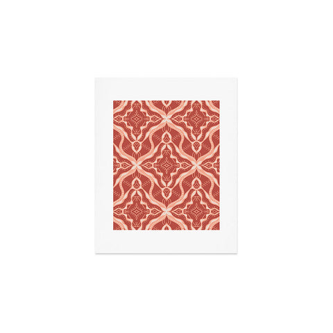Schatzi Brown Mc Kenzie Global Peach Art Print
