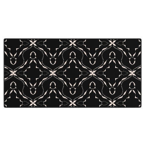 Schatzi Brown McKenzie Global Black Desk Mat