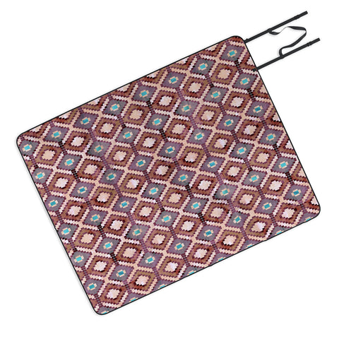 Schatzi Brown Merri Diamond Dusty Picnic Blanket
