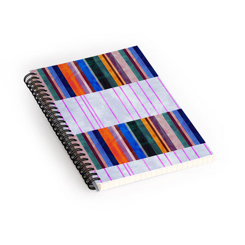 Schatzi Brown Merri Stripe 1A Spiral Notebook