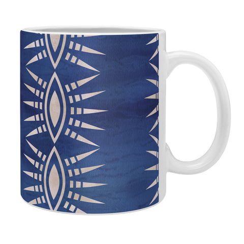 Schatzi Brown Mila Eye Stripe Indigo Coffee Mug