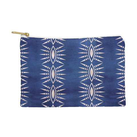 Schatzi Brown Mila Eye Stripe Indigo Pouch