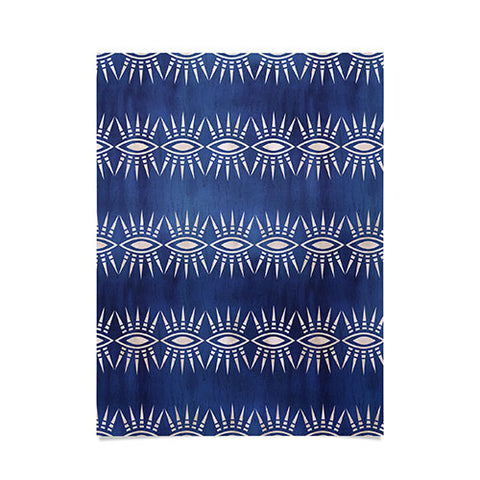 Schatzi Brown Mila Eye Stripe Indigo Poster