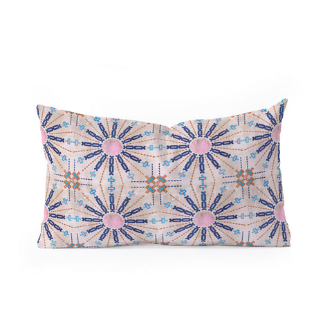 Schatzi Brown Mila Farmhouse Beige Oblong Throw Pillow