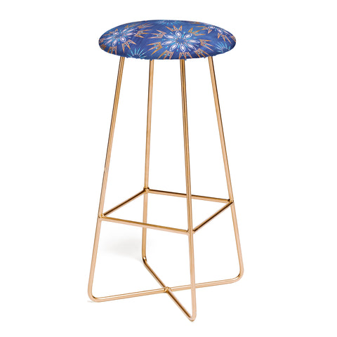 Schatzi Brown Mila Farmhouse Indigo Bar Stool