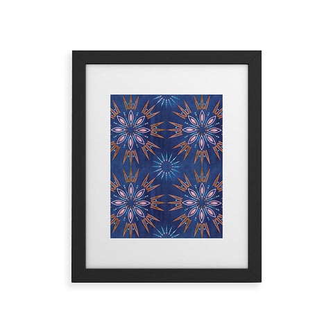 Schatzi Brown Mila Farmhouse Indigo Framed Art Print