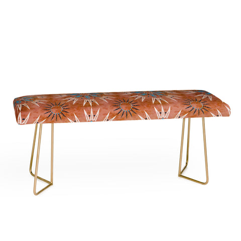 Schatzi Brown Mila Farmhouse Rust Bench