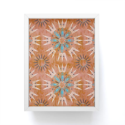 Schatzi Brown Mila Farmhouse Rust Framed Mini Art Print