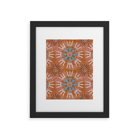 Schatzi Brown Mila Farmhouse Rust Framed Art Print