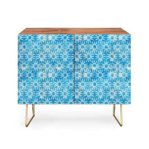 Schatzi Brown Mila Farmhouse Turquoise Sun Credenza