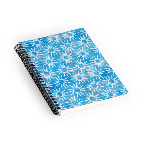 Schatzi Brown Mila Farmhouse Turquoise Sun Spiral Notebook