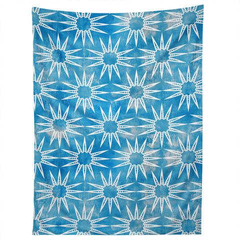 Schatzi Brown Mila Farmhouse Turquoise Sun Tapestry