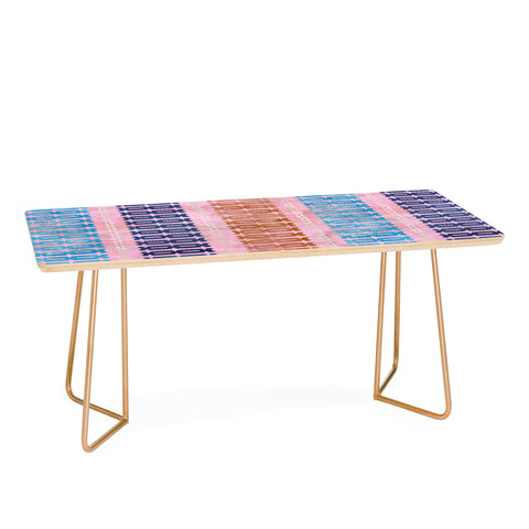 Schatzi Brown Mila Stripe Multi Coffee Table