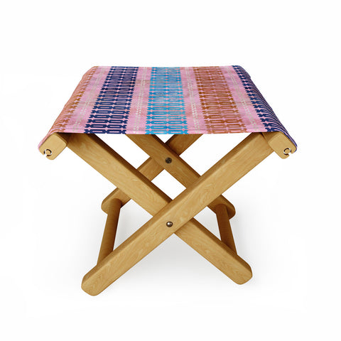 Schatzi Brown Mila Stripe Multi Folding Stool