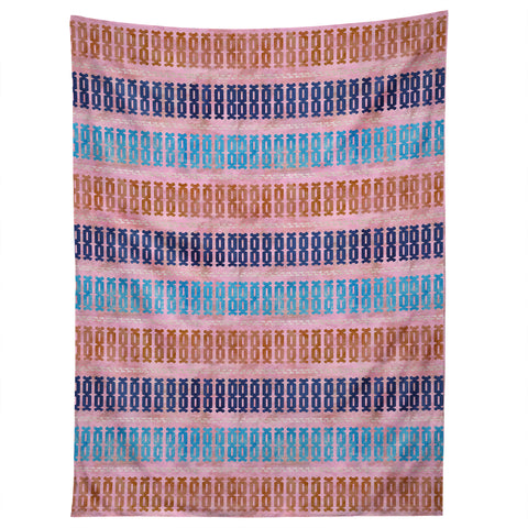 Schatzi Brown Mila Stripe Multi Tapestry